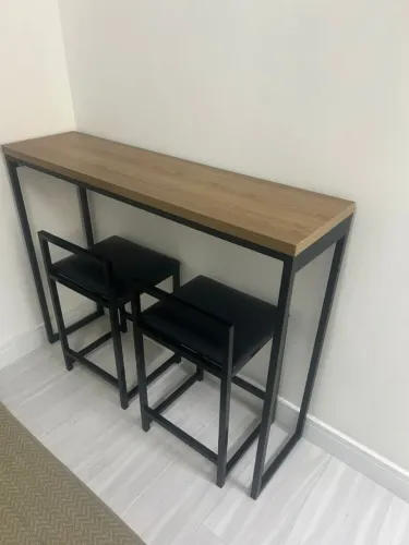 Balcão e banquetas Gourmet