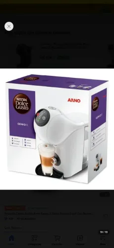 Cafeteira dolce Gusto