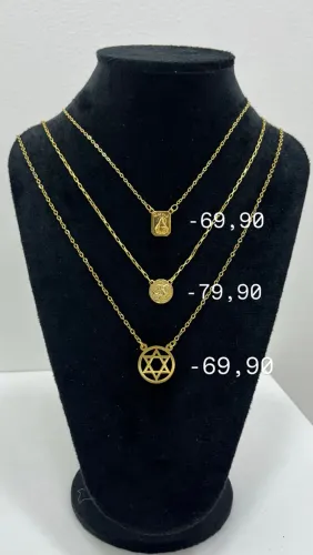 Cordão banhado a ouro