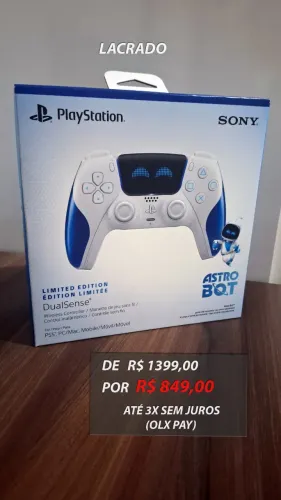 [LACRADO] DualSense Astro Bot, Edição Limitada (Até 3x sem juros)