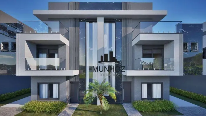 Sobrado com 3 dormitórios à venda, 142 m² por R$ 969.000,00 - Novo Mundo - Curitiba/PR
