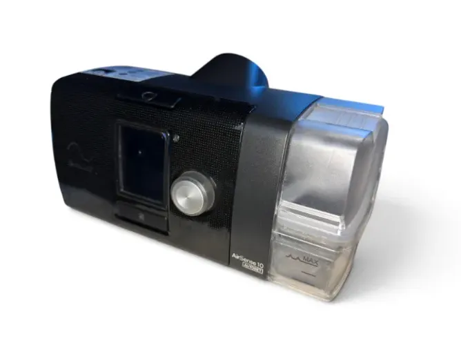 CPAP ResMed AirSense 10 AutoSet com umidificador, conectividade 4G e acessórios