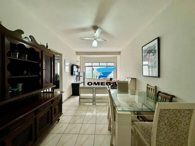 Apartamento de 1 dormitório à venda pertinho da Praia das Pitangueiras no Guarujá | Omega 