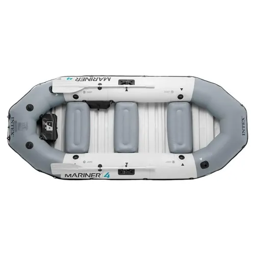 Bote inflável mariner 4 intex completo mais acessórios extras