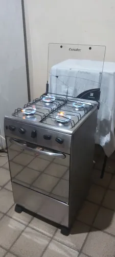 Fogão Espelhado Esmaltec acendimento automático