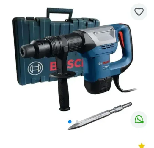 Martelete demolidor 6kg Bosch
