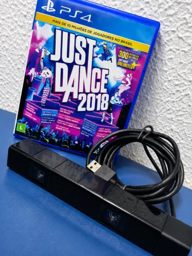 PS4 Câmera Original Conservada + Jogo + Entrega