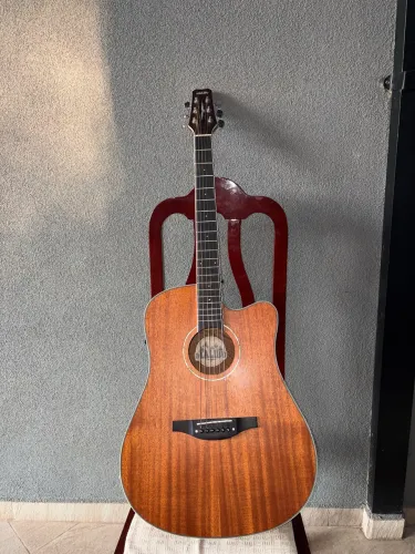 Violão Malibu Eletroacústico Folk Cutaway - Ótimo estado