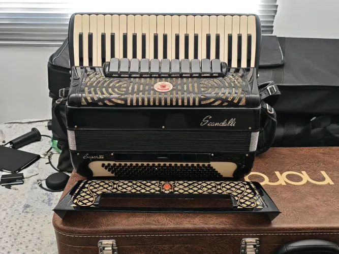 Acordeon duplo cassoto BONVINCINI