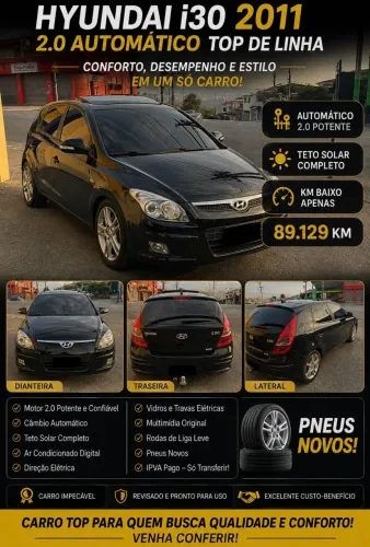 Hyundai I30 2.0 16V 145cv 5P Aut. 2011