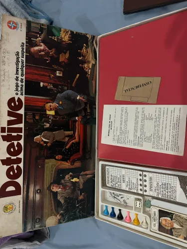 Jogo Detetive Estrela ano 1983