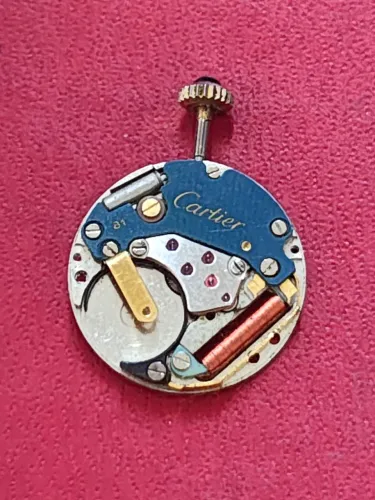 Movimento Relógio Cartier calibre 81