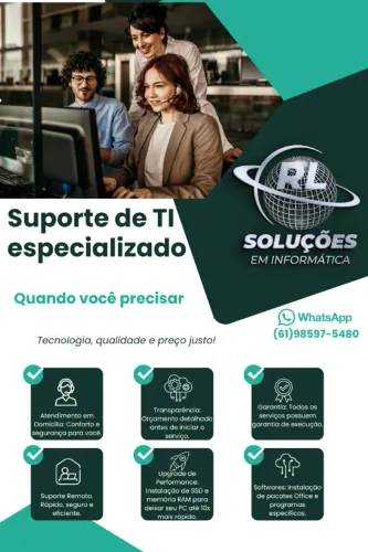 Técnico em Informática - Formatação e Conserto a Domicílio