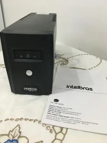 Nobreak 600va 120v intelbras em ótimo estado