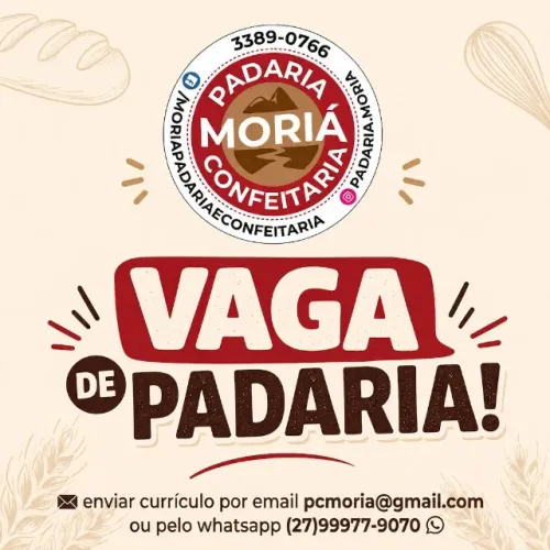 Balconista de Padaria - Vila Velha