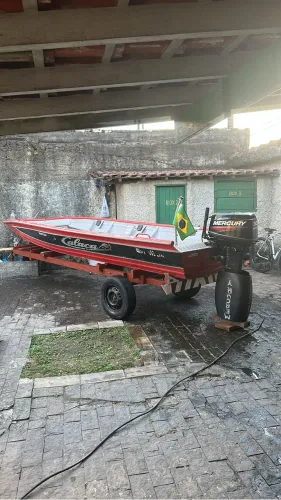 Barco Calaça mais Mercury 30hp