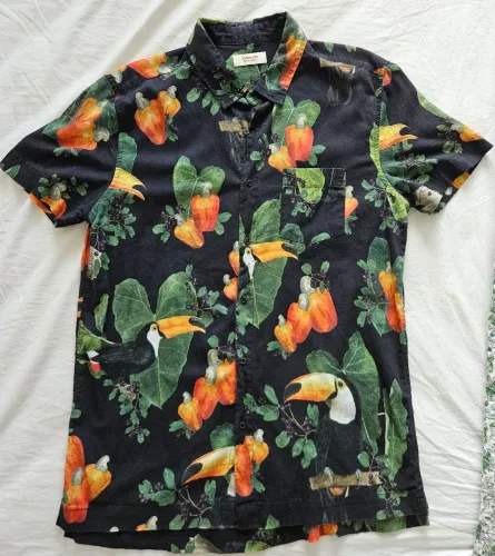 Camisa Osklen manga curta Tam.: M
