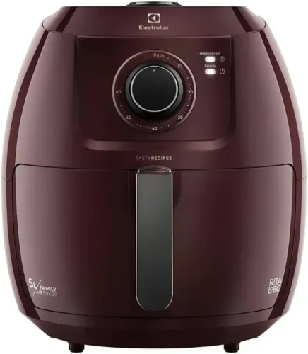 Fritadeira Elétrica Sem Óleo Air Fryer Electrolux Family Efficient por Rita Lobo EAF51 5L