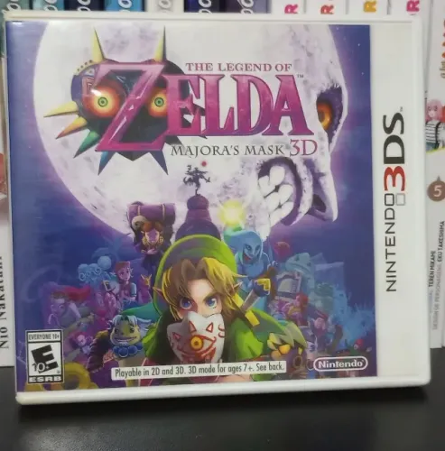 The Legend of Zelda: Majora's Mask 3D (Americano, Usado)