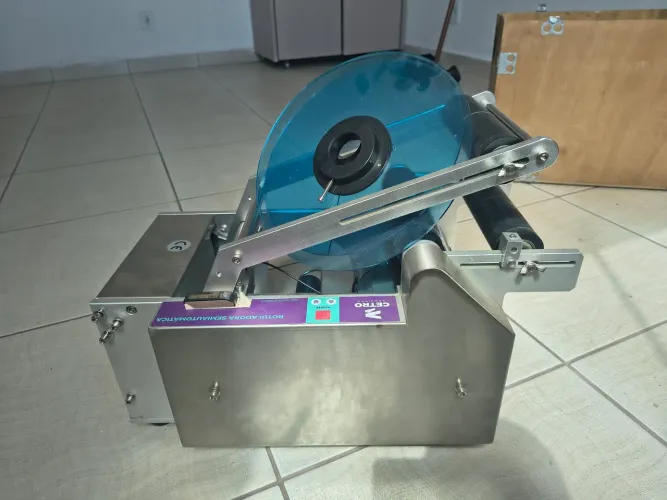 Rotuladora semi automática cetro semi nova completa modelo CSLM 150 T