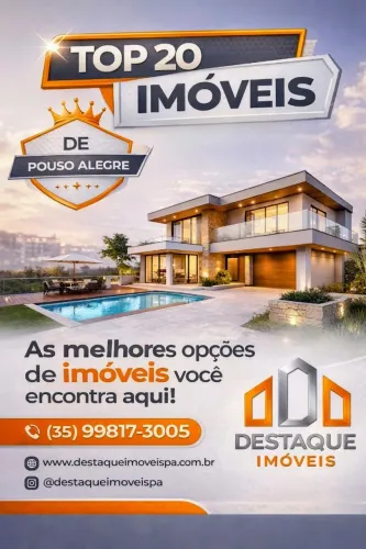 Casas, Apartamentos, Chácaras e terrenos em Pouso Alegre. Top 20 imóveis-Diversos Bairros