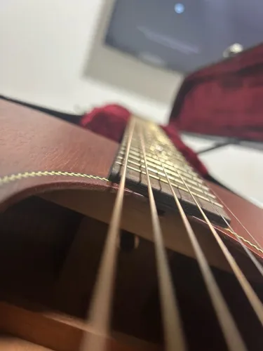 Violão Campoy OM-15 mogno maciço 