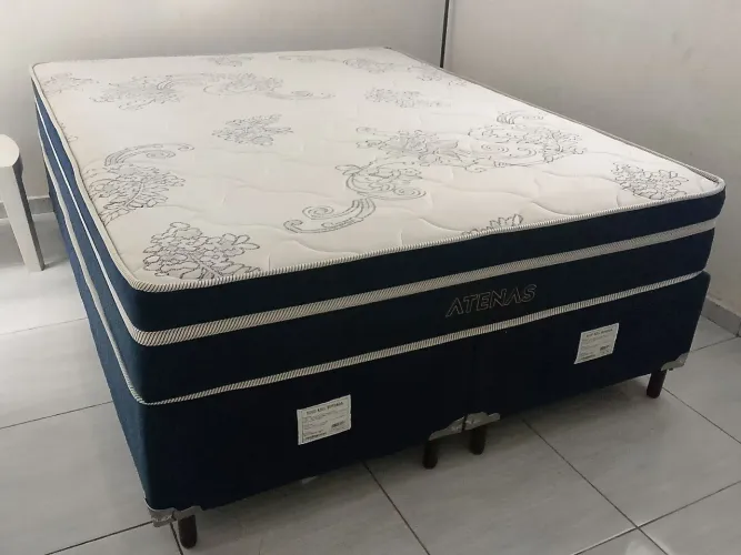 Cama box casal