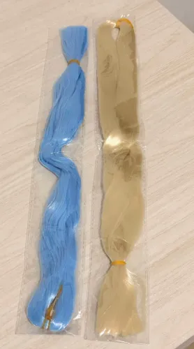 Cabelo sintético para bonecas/pôneis