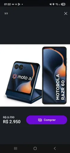Razão 60 256gb com garantia