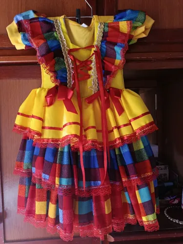 Vestido quadrilha