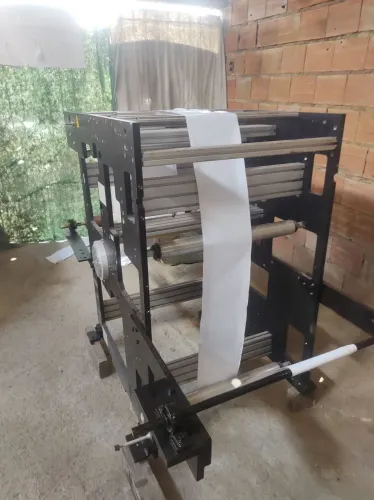 Rebobinadeira de papel flexografica 