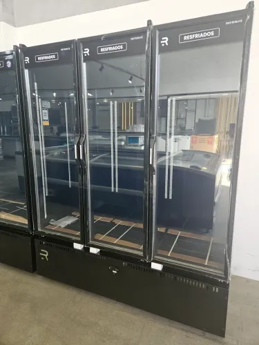 refrigerador expositor 3 portas para mercados e conveniências - a pronta entrega 