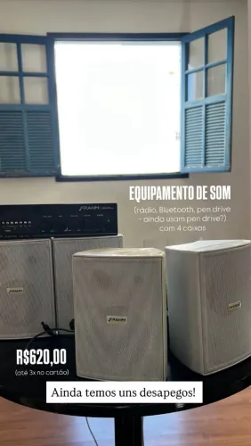 Equipamento de som