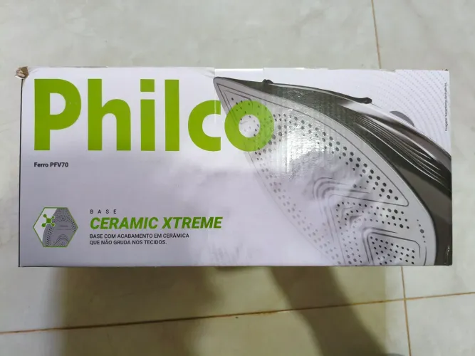 FERRO DE PASSAR ROUPA DE CERÂMICA