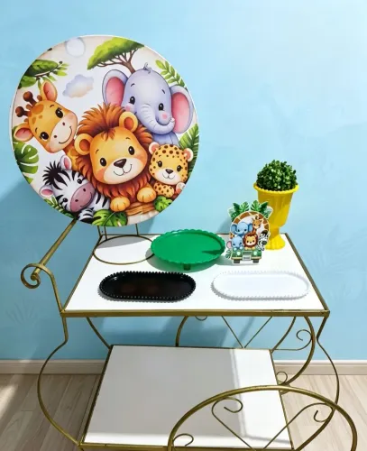 TEMA SAFARI  MINE FESTA COM ENTREGA 