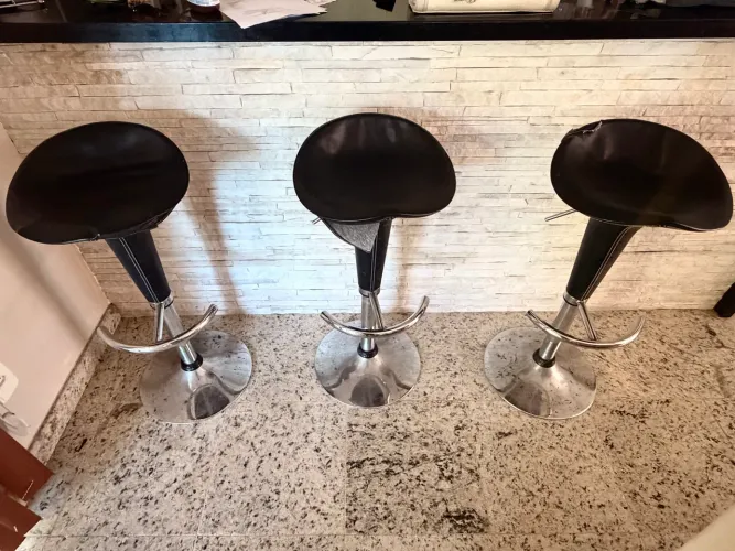Banqueta alta 3 peças