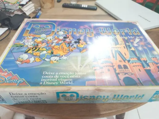 Jogo de Tabuleiro: Disney World: o jogo do reino mágico GROW
