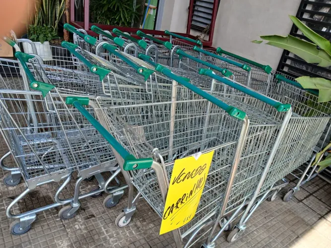 Carrinho de supermercados do grande