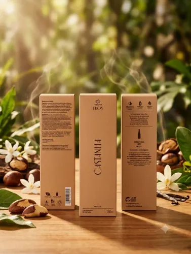 Colônia Ekos, Natura Castanha. Novo, lacrado