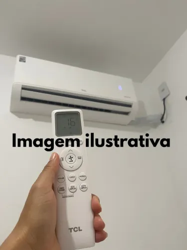 Ar condicionado semi novo ótimo