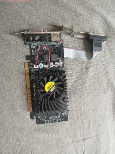 Placa Aceleradora de Video Geforce-Nvidia G210, 1GB de Memória Ram, DDR3, 64 bits.