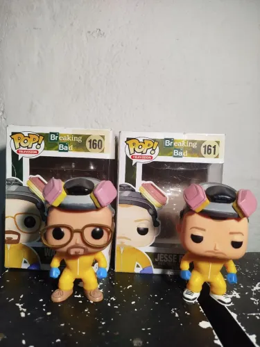 Kit 2 Funko Pop Breaking Bad - Walter White e Jessé Pinkman