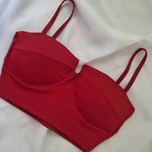 Cropped Vermelho 