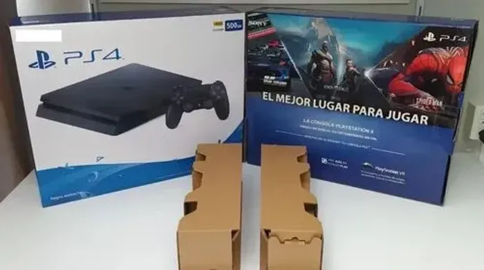 Caixa vazia Playstation 4 slim 1tera byte