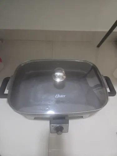 Panela Elétrica Cerâmica Oster Retangular Extra Grande