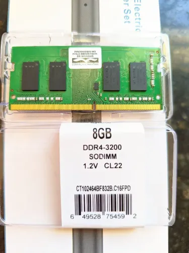 Memoria ram DDR 4 Samsung 4 gigas