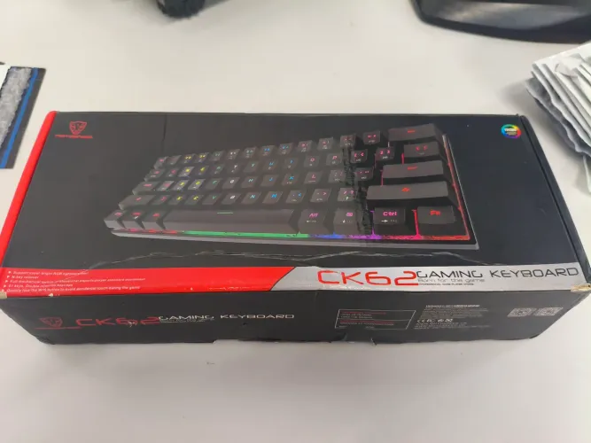 Motospeed CK62 <br>Teclado gamer
