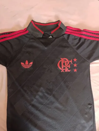 Camisa flamengo tecido dry feminina