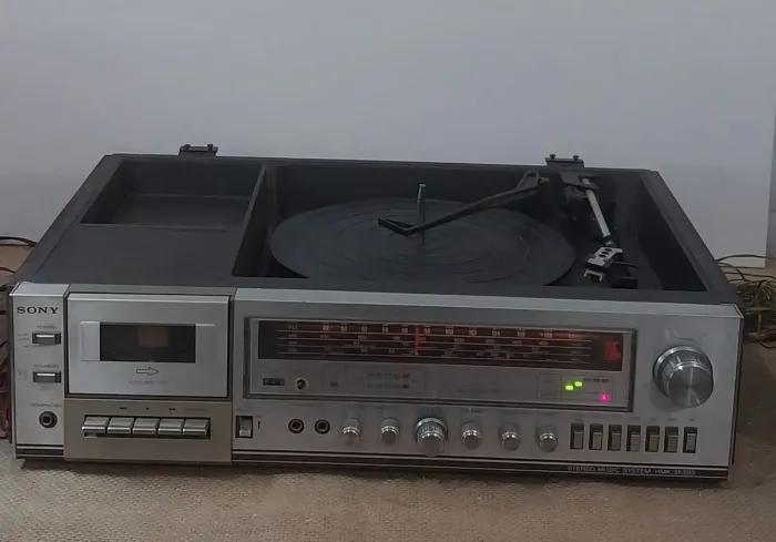 Toca discos 3  em 1 Sony HMK 353 BS