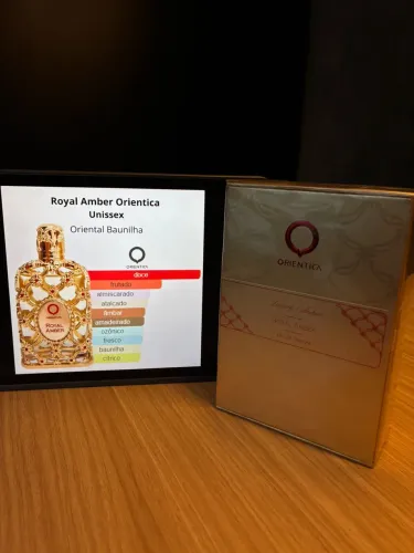 Perfume árabe feminino royal amber